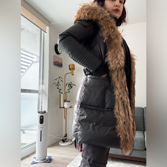 Rudsak coat parka 50% down 50% feathers filled size Small - Picture 2 of 6